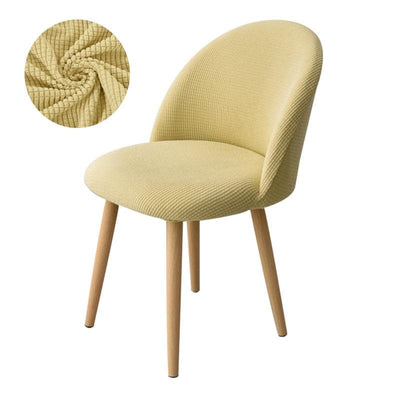 Neutral YELLOW Scandinavian Chair Cover