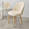 Lunar Beige Scandinavian Chair Cover