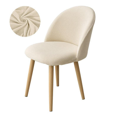 Lunar Beige Scandinavian Chair Cover