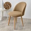 CHAMPAGNE LIGHT BROWN Scandinavian Chair Cover