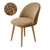 CHAMPAGNE LIGHT BROWN Scandinavian Chair Cover