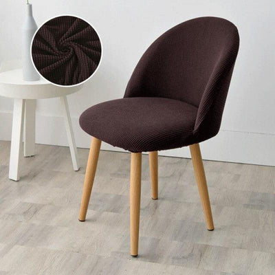 Dark BROWN Scandinavian Chair Cover