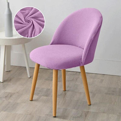 Lila Pink Scandinavian Chair Cover