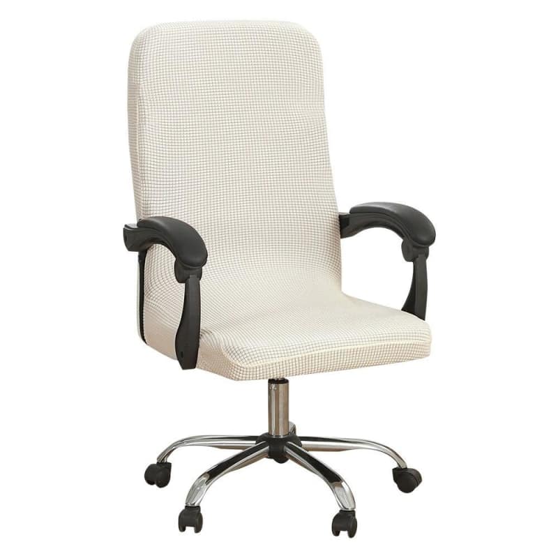 Office Chair Cover White