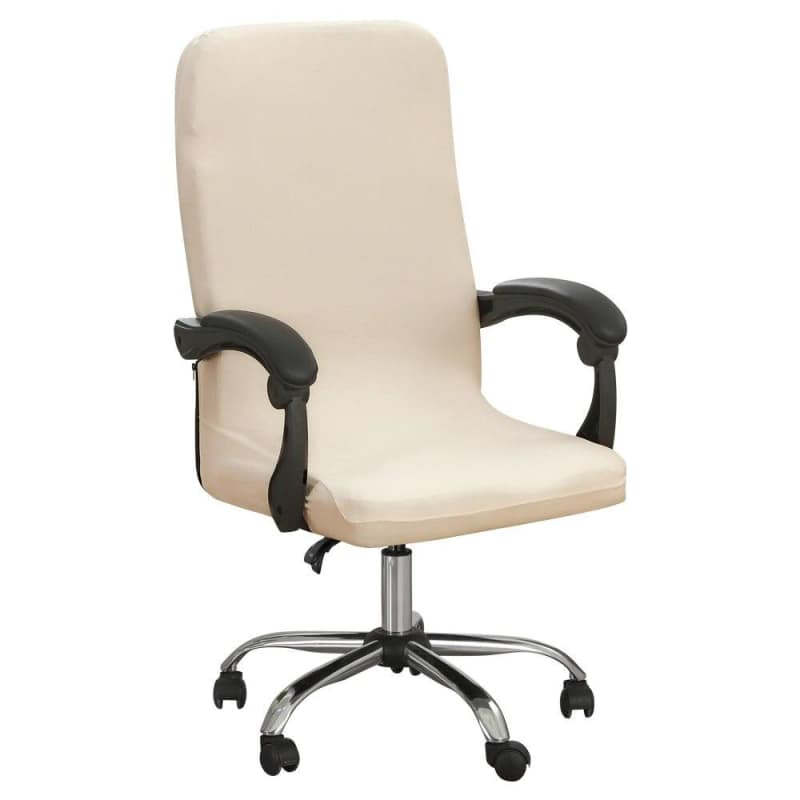 Light Beige Office Chair Cover