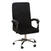 Black Velvet Office Chair Cover