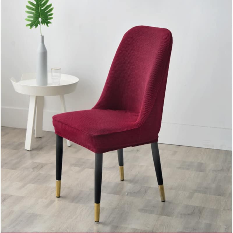 Red Wine Scandinavian Chair Cover