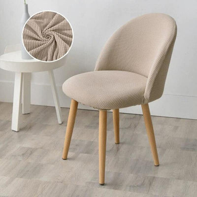 Beige Scandinavian Chair Cover