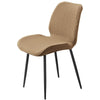 Scandinavian Taupe Chair Cover