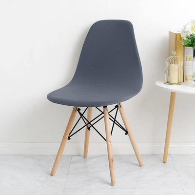 Dark Gray Scandinavian Chair Cover