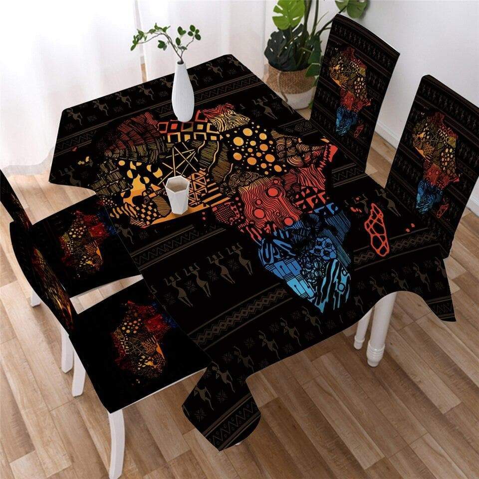 African Style Chair Cover