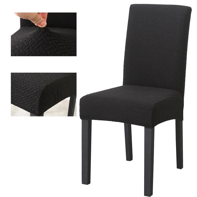 Classic Black Chair Cover