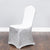 Silver Sequin Wedding Chair Cover