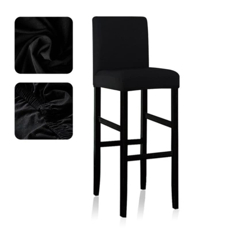 Twilight Velvet Bar Stool Cover