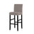 Taupe Bar Stool Cover