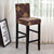 Royal Brown Bar Stool Cover