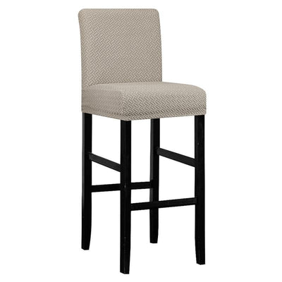 Dark Beige Bar Stool Cover