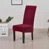 Garnet Velvet Large Chair Cover