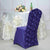 Midnight Blue Wedding Chair Cover