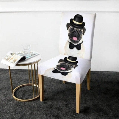 Gentleman Dog Chair Cover