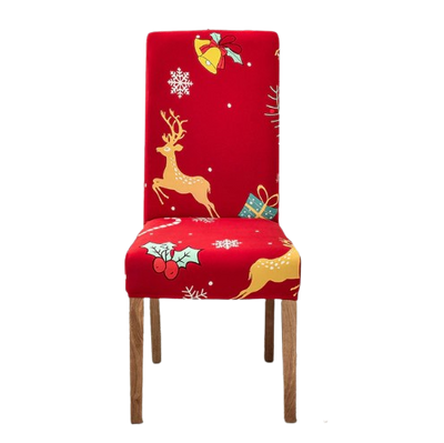 Christmas Deer Chair Cover