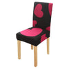 Black Heart Chair Cover