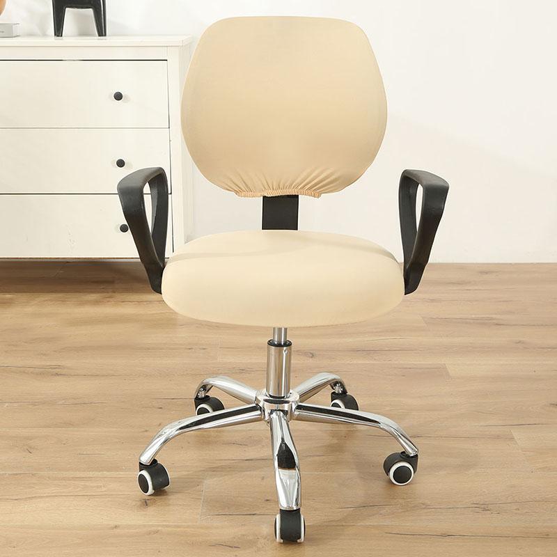 Red Stretch Office Chair Cover