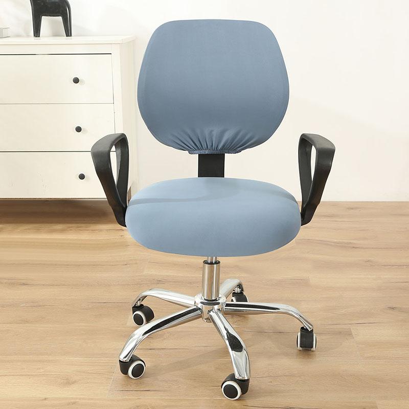 Red Stretch Office Chair Cover