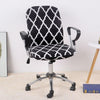 Black Office Chair Cover