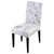 White Marble Chair Cover