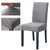 Light Gray Chair Cover