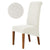 Large Chair Cover Milk White