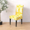 Yellow Footprint Chair Cover