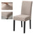 Dark Beige Stretch Chair Cover