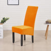 Orange Flash Velvet Large Chair Cover