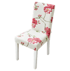 Red Floral Chair Cover