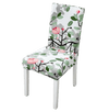 Green Floral Chair Cover