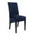 Navy Blue Velvet Large Chair Cover