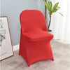 Red Wedding Folding Chair Cover