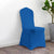 Ocean Blue Wedding Chair Cover