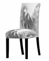 Gray Marble Chair Cover