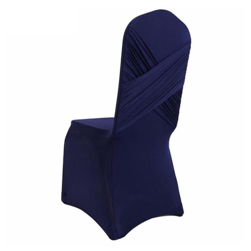 Navy Blue Prestige Wedding Chair Cover