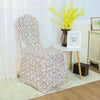 Golden Cloud Wedding Chair Cover