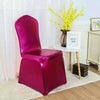 Metal Fuchsia Wedding Chair Cover