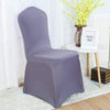 Gray Wedding Chair Cover