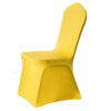 Yellow Wedding Chair Cover