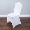 White Lycra Wedding Chair Cover