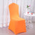 Orange Wedding Chair Cover