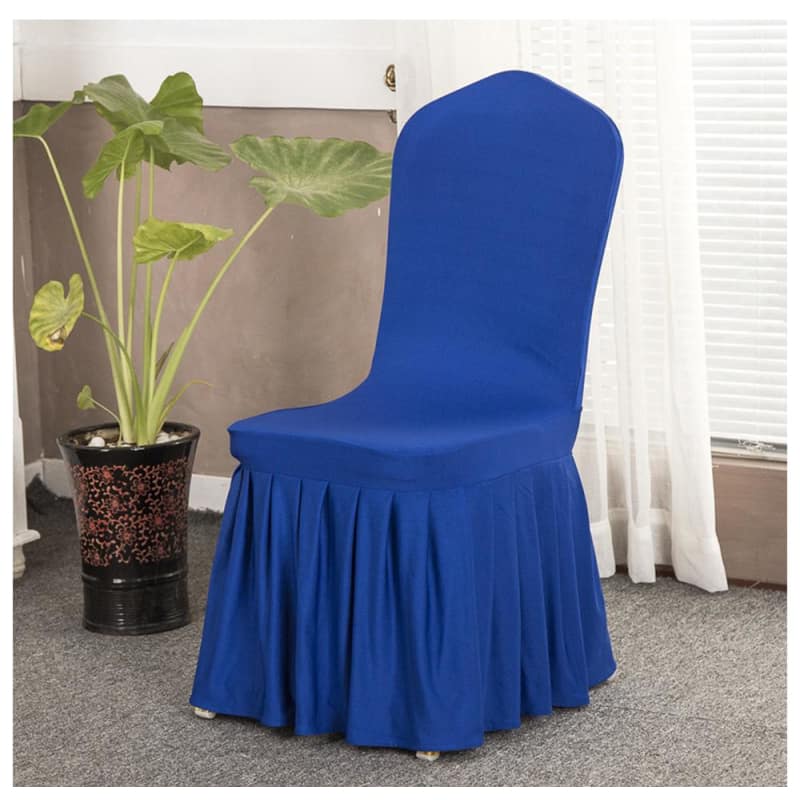 Royal Blue Wedding Chair Cover