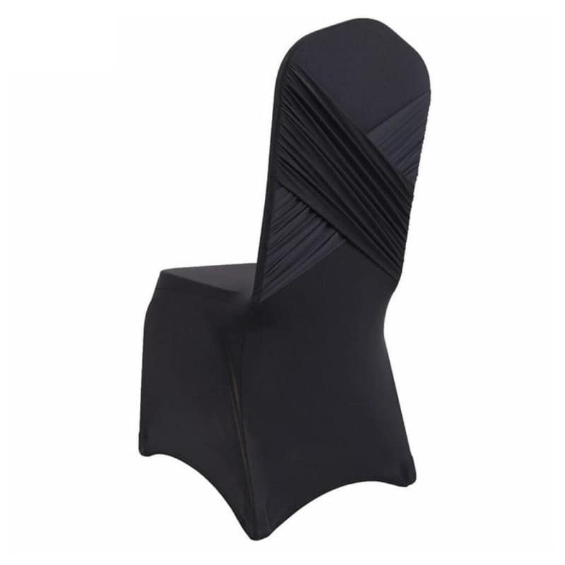 Black Prestige Wedding Chair Cover